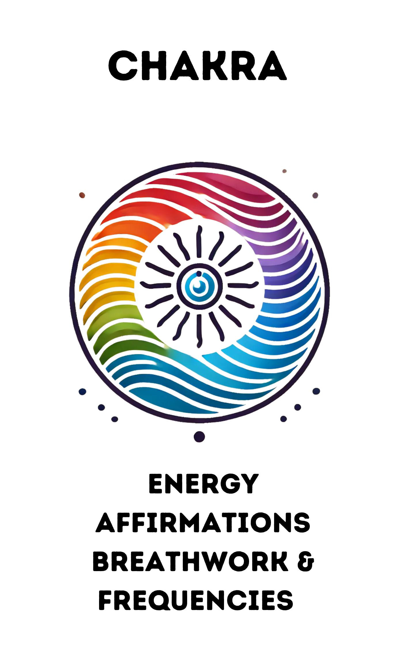 Chakra Affirmations, Breathwork and Frequency Deck
